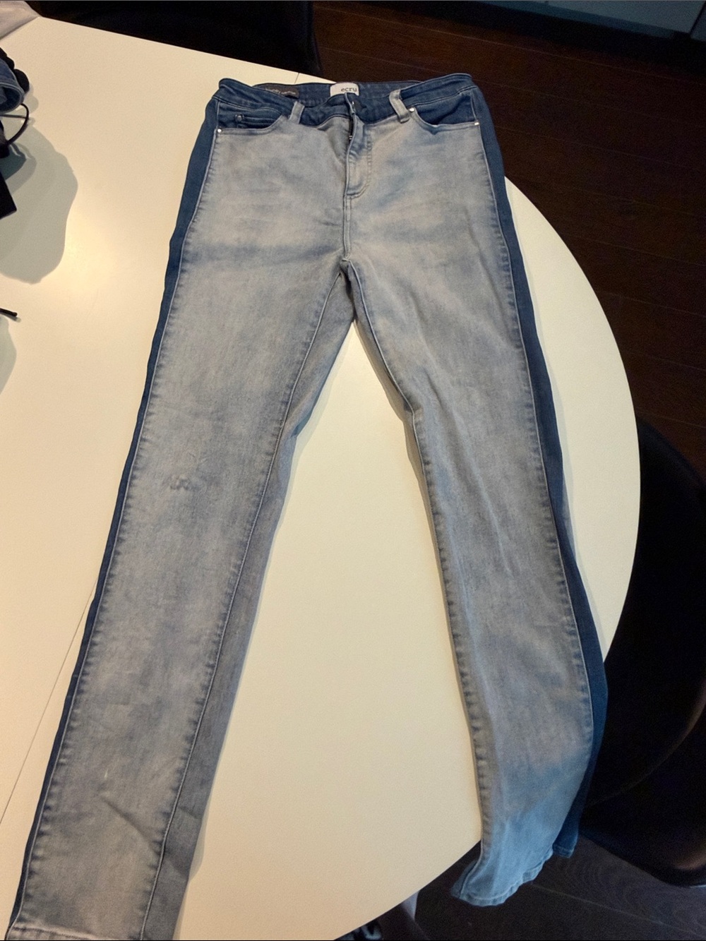 ecru The Kinney Side Stripe Jean